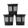 Chuanbao Reusable Coffee Filter Cups (3-Pack with Spoons)