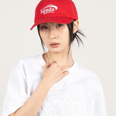 KENDA SLASH LOGO BALL CAP - Red / BABC01-14s