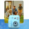 Children Instant Camera with 2-inch IPS Screen 1080P Portable Travel Video Recording Toddler Instant Digital Print Camera Toy with Photo Paper
