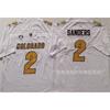 Colorado Buffaloes Football Jersey Mens Cotton Athletic Top College Sports Fans Team Practice