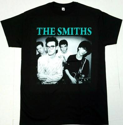 The SMITHS T-shirt Morrissey Alt Indie Rock Band Adult Men's Tee Black New Unisex T-Shirt
