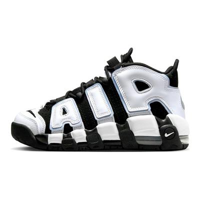 Air More Uptempo GS Black Cobalt Bliss Kids Sneakers White Multi-Color DQ6200-001
