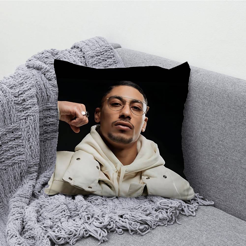O-Omerta M-Maes Pillow Case For Sofa Decor Car Office Room Printing Cushion Cover Decorations and Protector