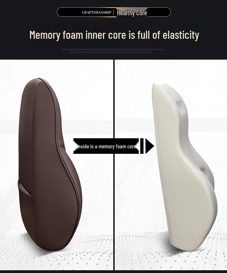 Genuine Leather Car Seat Cushion for 2015-2016 Ford Hatchback/Sedan - Full Wrap Design