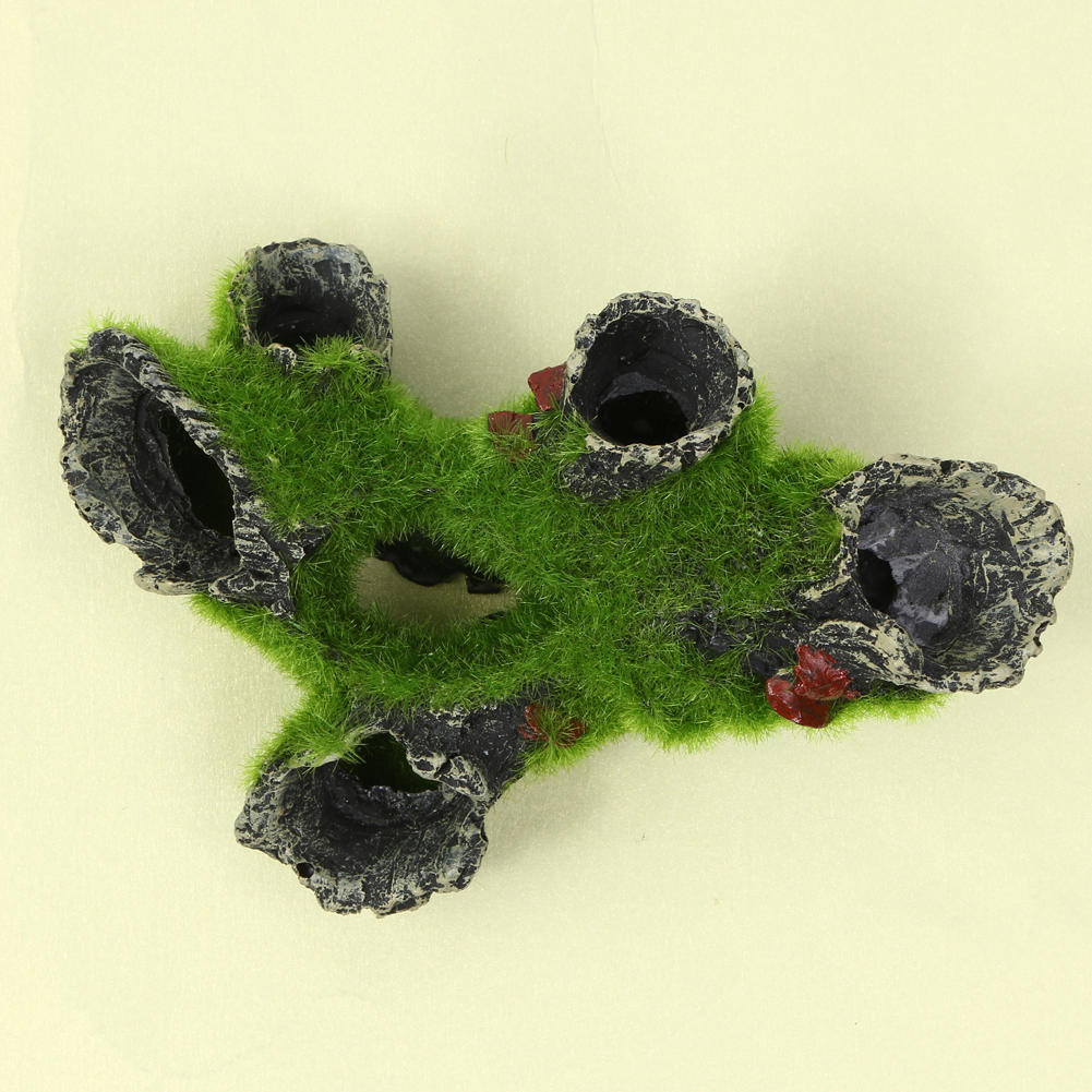 Resin Breeding Hiding Cave Ornaments Shrimp Breeding Evasion House Simulation Habitat Decor Crafts Arts for Aquarium Landscaping