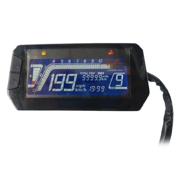 Advanced Motorcycle LCD Instrument Cluster Motorcycle Digital Speedomete Provide Accurate Data for Confident New Riders