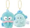 Crux Sanrio Obakenu Nico Nui Keychain Hangyodon 126330