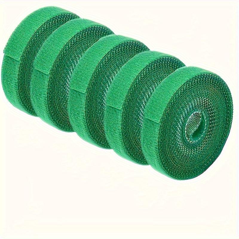 2 Rotoli Fascette da Giardino Regolabili Robuste Riutilizzabili, Supporto per Piante con Presa Forte