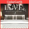 High-quality Home Decor 3d Mirror Love Wall Stickers For Diy Art Projects