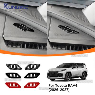 ABS Dashboard AC Air Vent Frame Cover Trim for Toyota RAV4 2026-2027 LHD RHD