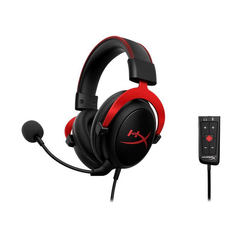 HYPERX Cloud II Gaming-Kopfhörer – Kabelgebundenes Gaming-Headset mit Mikrofon