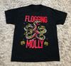 Flogging Molly Band Sailor Snake  Black All Size Gift Fan T-Shirt Unisex T-Shirt