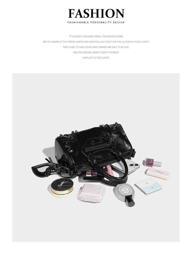 Top-Selling Fashionable High-Capacity Solid Color Crossbody Handbag