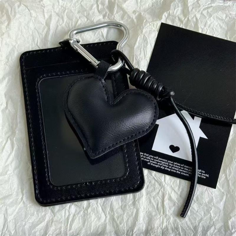 Pu Leather Card Holder Kpop Idol Photocard Holder Keychain Idol Photo Cards Sleeve Photo Display Pendant Cards Cover