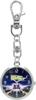 Fieldwork Pocket Watch Back To the Future Official Keychain DeLorean Logo Silver CARR BTF002-4