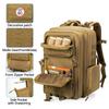 Damero First Aid Backpack Medical Backpack MOLLE Tactical Backpack with Straps for Outdoor Camping Hiking Khaki Y-shaped (Bag Only)