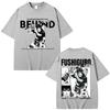 Anime Jujutsu Kaisen Fushiguro Toji Retro Tshirts Unisex Women Harajuku Unisexga Short Sleeve Oversized Fashion Casual Cotton T Shirt