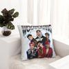 Wooyoung 90s Ateez Kpop Band Pillowcase Double-sided Printing Polyester Cushion Cover Decorative Throw Pillow Case Cover Bed