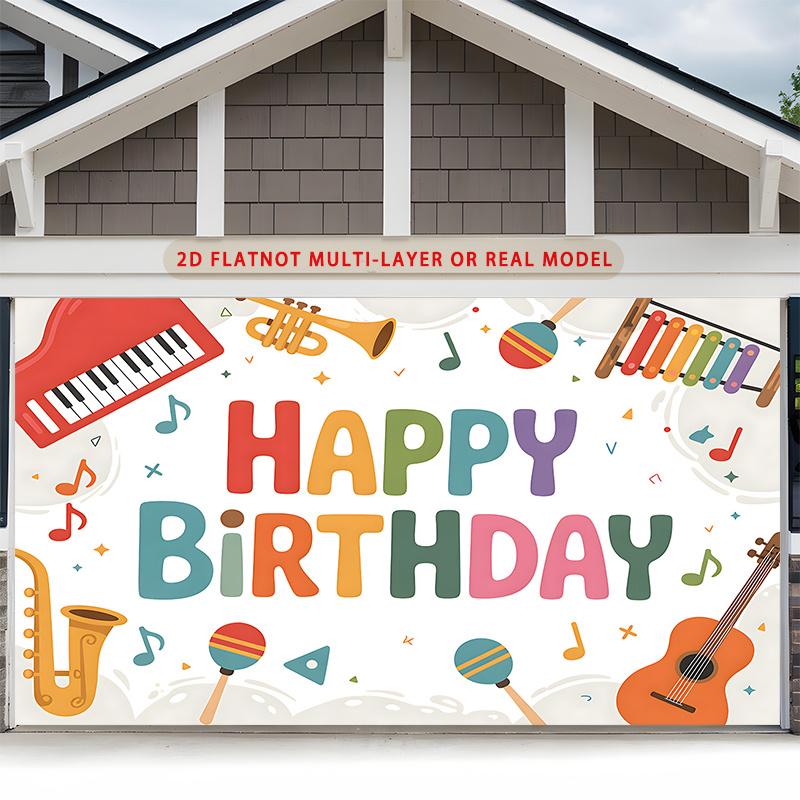 Colorful Photography Party Banner 1pc - Studio Photo Prop