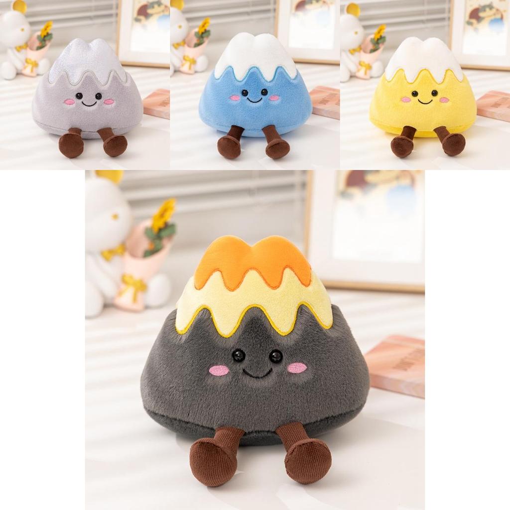 Mountain Plush Toy With Pp Cotton Filling For Home Decor And Collectors