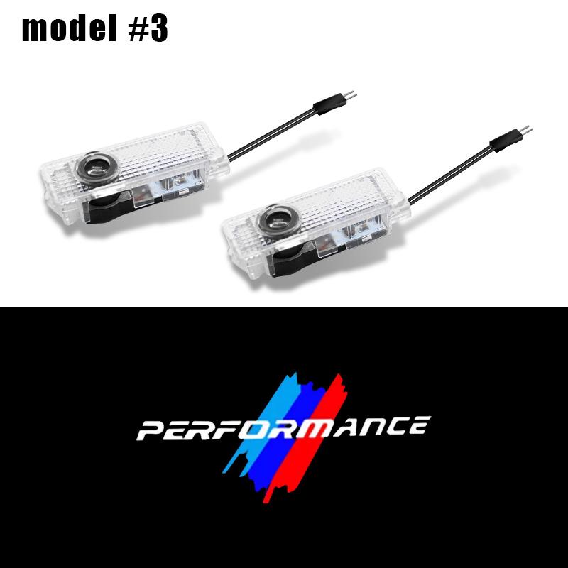 

2Pcs LED Car Door Projector Welcome Ghost Shadow Light Bulbs Accessories For BMW F20 F30 G20 F34 F31 F10 G30 F11 X3 X4 F25 I3 M3