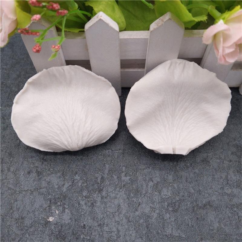 Süße Blütenblatt Silikon Fondant Kuchenform Rose Blume Kuchen Design Formen Schokolade Dekorierform DIY Werkzeug Fondantform