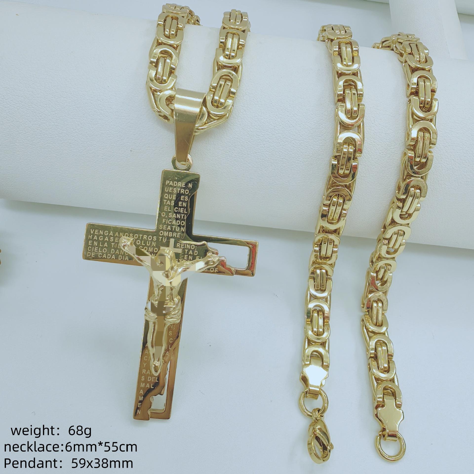 2026 European and American Fashion Trends Personalized Men s Jewelry Accessories Pendants Necklaces Jewelry 6MM+55CM