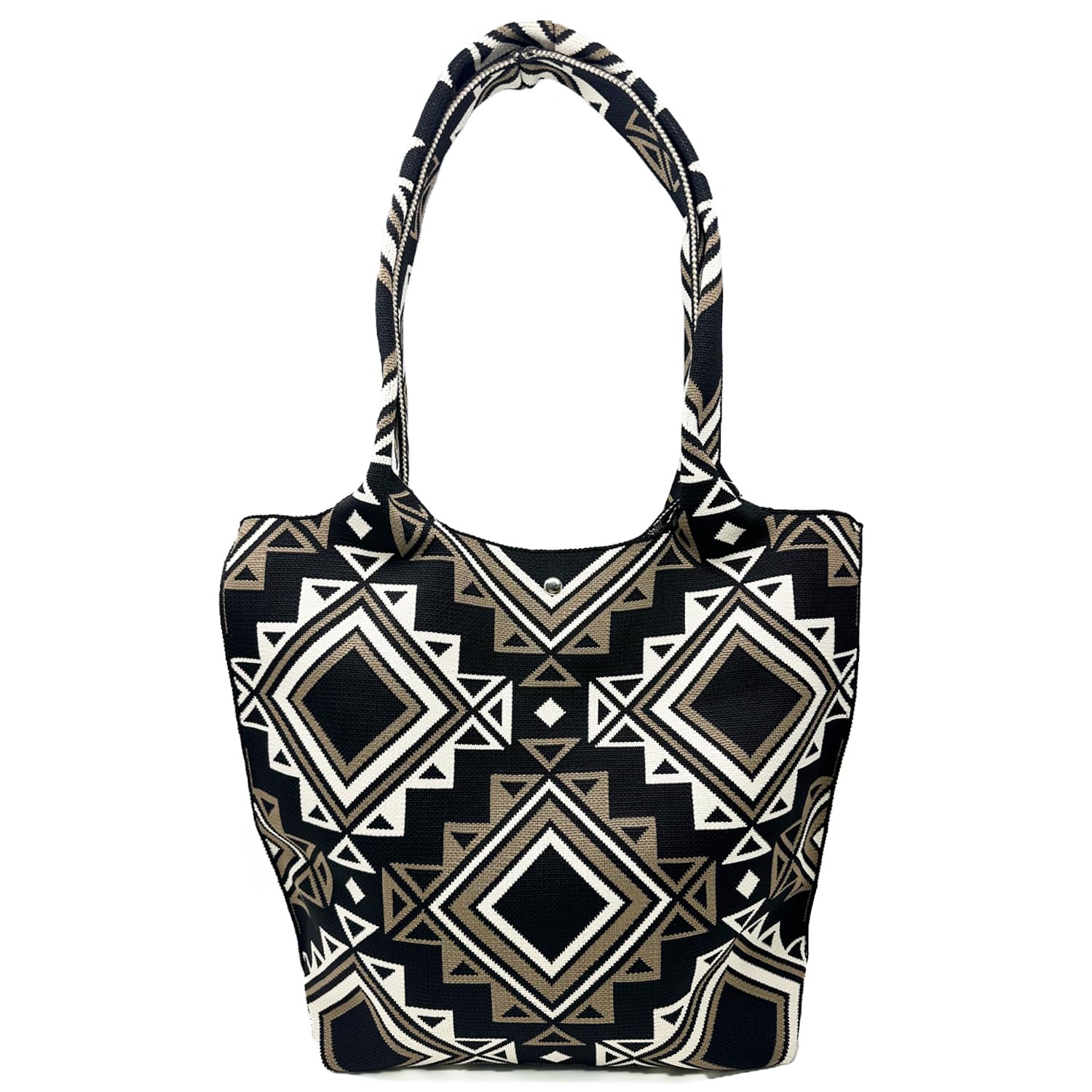 

Bagging Tote A4 Kobe nt01 Bag, Women s, One-Shoulder, Size, Knit, Stiff, Large, Liberal, (Black Ethnic)