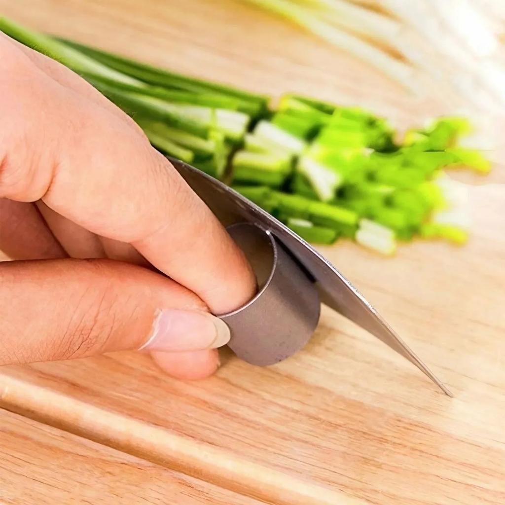 Stainless Steel Hand Guard Cutter Kitchen Knives Accessories 1PC Multipurpose Chopping Slicing Cutting Tool
