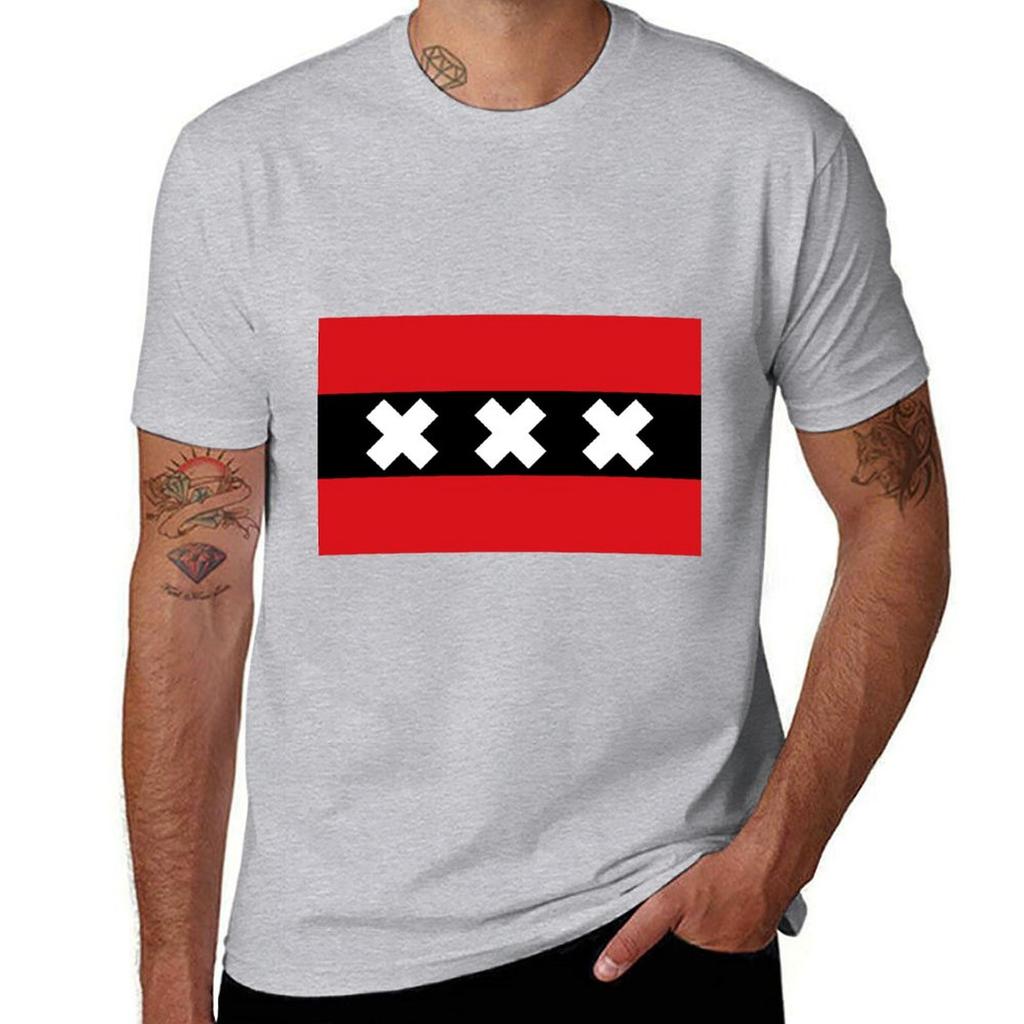 Amsterdam T-Shirt für einen Jungen Oberteile Sportfans Sommeroberteil Herrenbekleidung