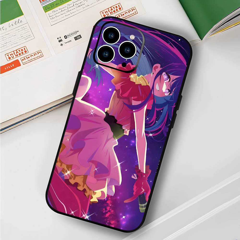 Anime A-Ai H-Hoshino Girl For Iphone 17 Air 16 Pro Max 15 14 13 Full Cover Anti-Shock MagSafe Cover