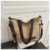 New Fashi Women Canvas Crossbody Bag Large Capacity Shoulder Bags Casual Tote Comfortable and Versatile Texture Storage Bags