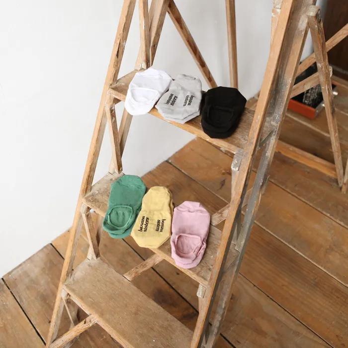 [Banana Sisters] Sally Cotton Fake Socks_6 colors