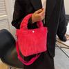 Stroby Corduroy Cross-Body Süße Damenhandtasche