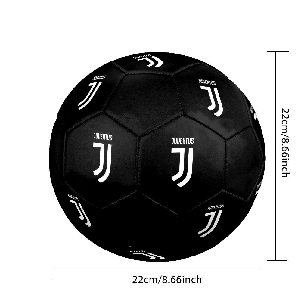 Juventus JJ Soccer Ball Colorful All Ages Machine Stitched PVC Competition Ready Durable High-Bounce.SIZE5