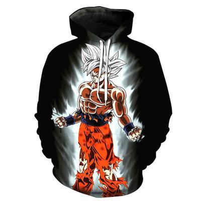 Japan Anime Dragon Ball Goku Hoodie Mode Lässig 3D Gedruckt Hoodies Unisex Mit Kapuze Langarm Sweatshirt