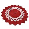 Christmas Tree Skirt Acrylic Fiber Knitting Floor Mat Cover Pad Xmas Party Home Decoration Props
