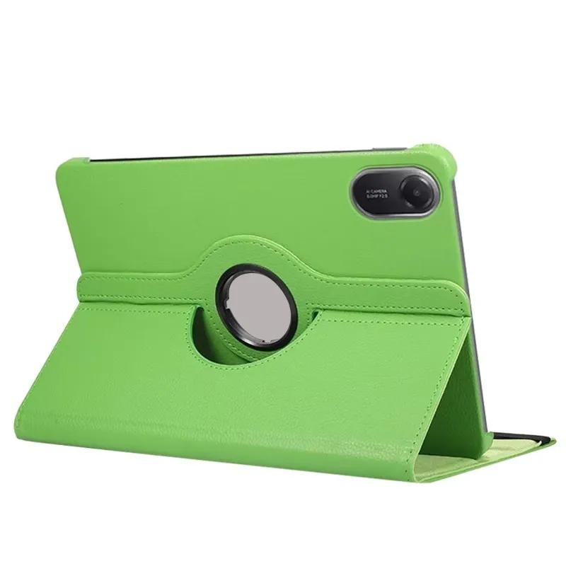 Case For Redmi Pad 2 11 inch 360° Rotating Smart Flip Stand PU Leather Cover Funda for Redmi Pad2 11" Tablet shell