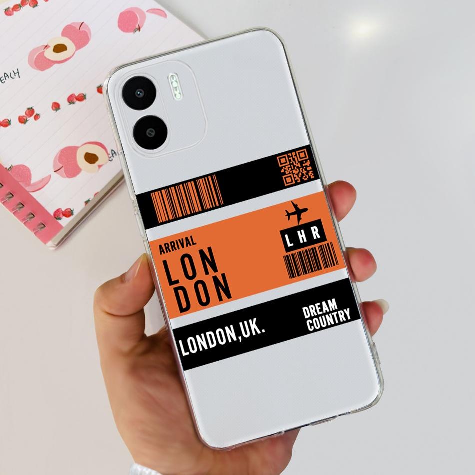 For Xiaomi Redmi A1 A1+ 2022 Cute Painted Phone Case For Redmi A1 Plus RedmiA1 A 1 A1+ Soft Silicone TPU Cases