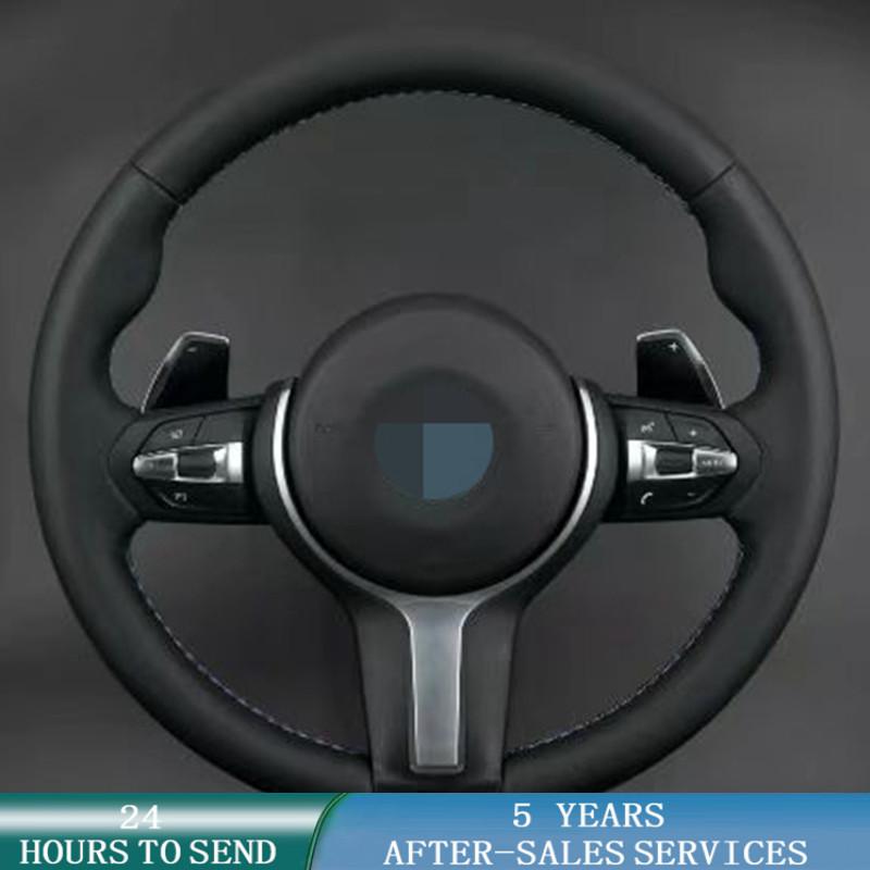 

Индивидуальная кожаная оплетка на рулевое колесо автомобиля для BMW F87 M2 F80 M3 F82 M4 M5 F12 F13 M6 F85 X5 M F86 F33 X6 M F30 M
