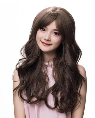 SUN9 Περουκα Μακριά Περουκα Περουκα Γυναικεία Cosplay Lolita Σγουρή Περουκα Γυναικεία Crossdressing Πλήρης Περουκα Μικρό Πρόσωπο Φυσική Ανθεκτική στη Θερμότητα Δίχτυ Περιλαμβάνεται Κουτί Δώρου Ματ