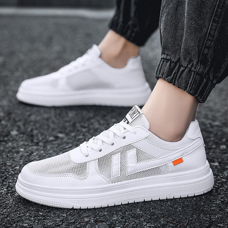 Pantofi bărbați mărime mare 46 47 Air Force One low-top primăvară plasă respirabilă pantofi sport de stradă plasă goală pantofi plasă simplă studenți