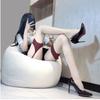 Black/Red Thigh-high Nylon Stockings Cosplay Sexy Erotic Lingerie Garter Belt Long Stockings Lady Ultra-thin Transparent Tights