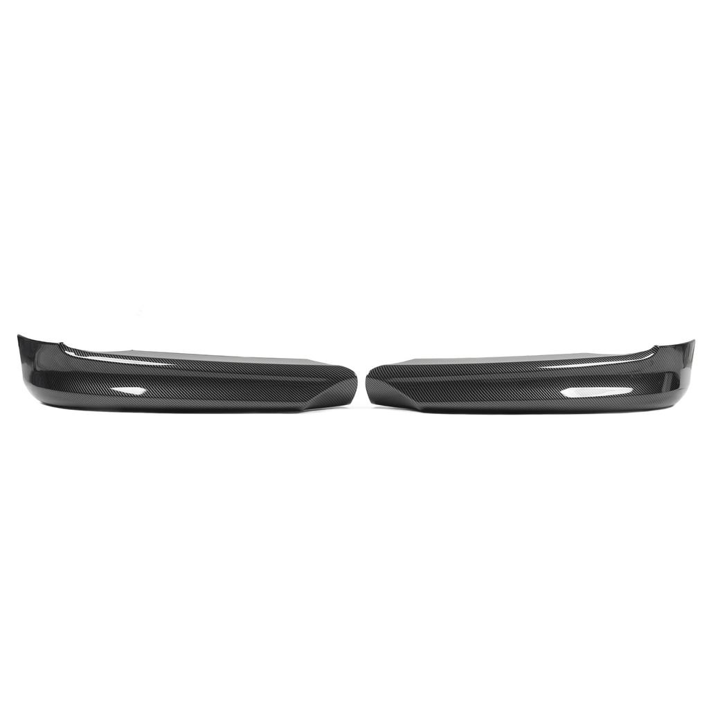 1 pereche eleron bara față, aerodinamic, suprafață netedă, potrivit pentru Seria 3 E90 Sedan Pre?LCI