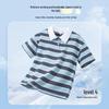 TonLion Kids' Summer Thin Polo Shirt & Shorts Set
