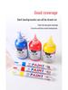 Oil-Based Colored Paint Marker Refill, 150ML Waterproof Ink