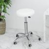 Vidaxl Swivel Office Chair, White, Faux Leather
