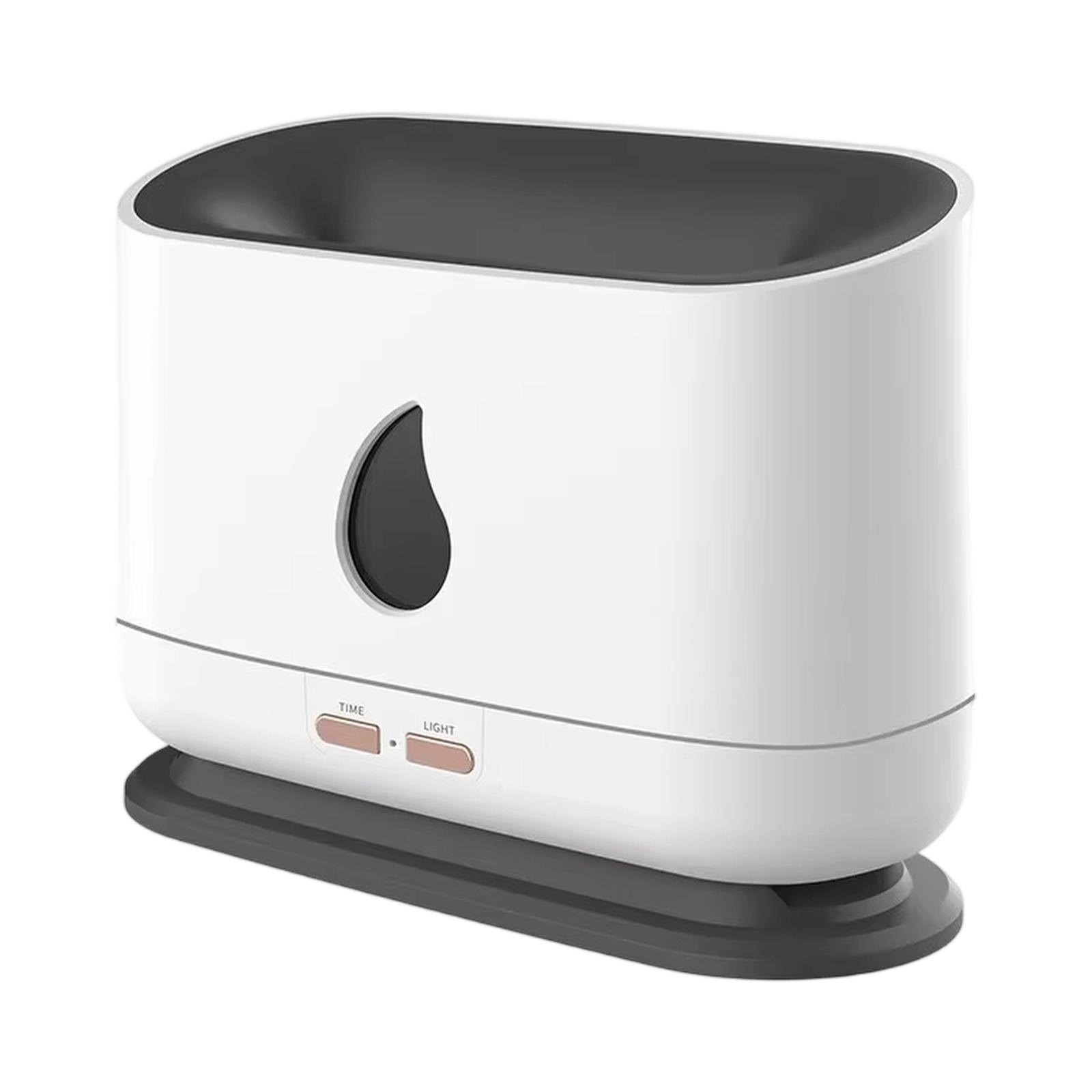 Aroma Diffuser Humidifier Electric Oil Diffuser with Light for Bedroom белый