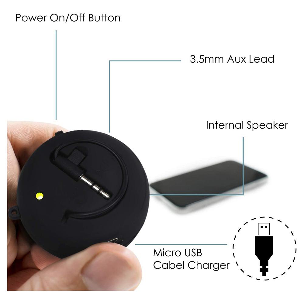 3.5mm Aux Mini Portable Speaker Travel Wired Loudspeaker Mini Sound Box Outdoor Sports HiFi 3D Surround Stereo Phone Speakers