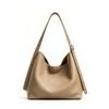 Womens Genuine Leather Hobo Tote Bag Soft Shoulder With Magnet Daily Commuter